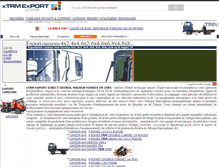 Tablet Screenshot of camions.xtrmexport.com