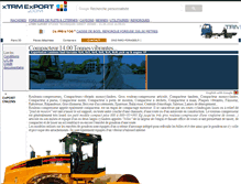 Tablet Screenshot of compacteurs.xtrmexport.com