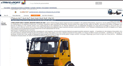 Desktop Screenshot of chassis.xtrmexport.com